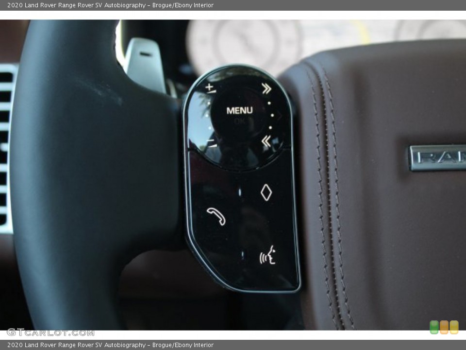Brogue/Ebony Interior Steering Wheel for the 2020 Land Rover Range Rover SV Autobiography #138798198