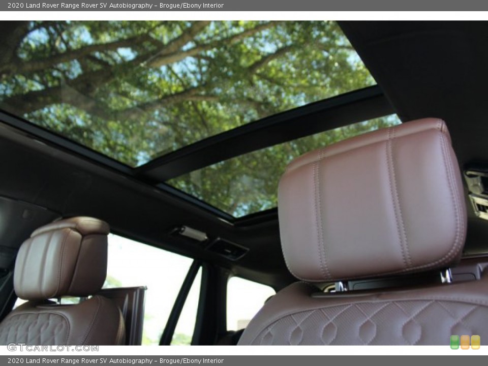 Brogue/Ebony Interior Sunroof for the 2020 Land Rover Range Rover SV Autobiography #138798207
