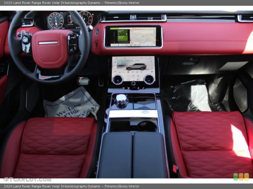 Pimento/Ebony Interior Dashboard for the 2020 Land Rover Range Rover Velar SVAutobiography Dynamic #138798636