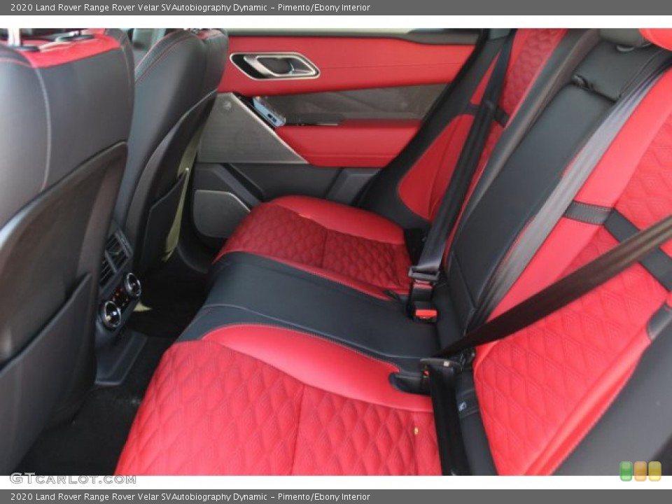 Pimento/Ebony Interior Rear Seat for the 2020 Land Rover Range Rover Velar SVAutobiography Dynamic #138798639
