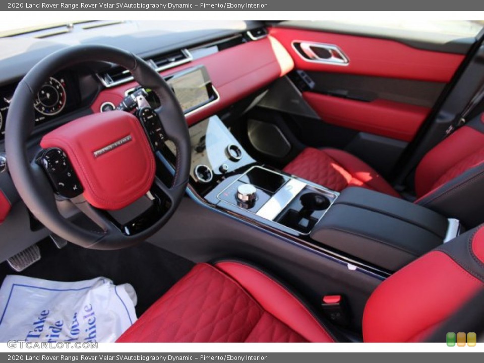 Pimento/Ebony Interior Photo for the 2020 Land Rover Range Rover Velar SVAutobiography Dynamic #138798660