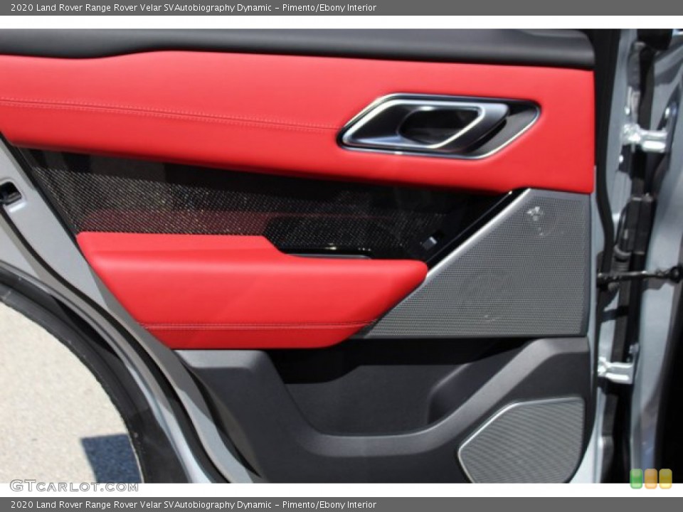 Pimento/Ebony Interior Door Panel for the 2020 Land Rover Range Rover Velar SVAutobiography Dynamic #138798693
