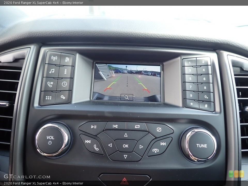 Ebony Interior Controls for the 2020 Ford Ranger XL SuperCab 4x4 #138802523