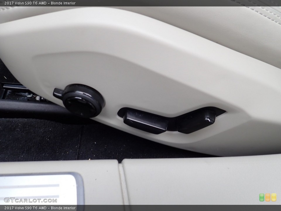 Blonde Interior Front Seat for the 2017 Volvo S90 T6 AWD #138804878