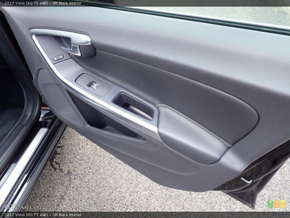 Off Black Interior Door Panel for the 2017 Volvo S60 T5 AWD #138805340