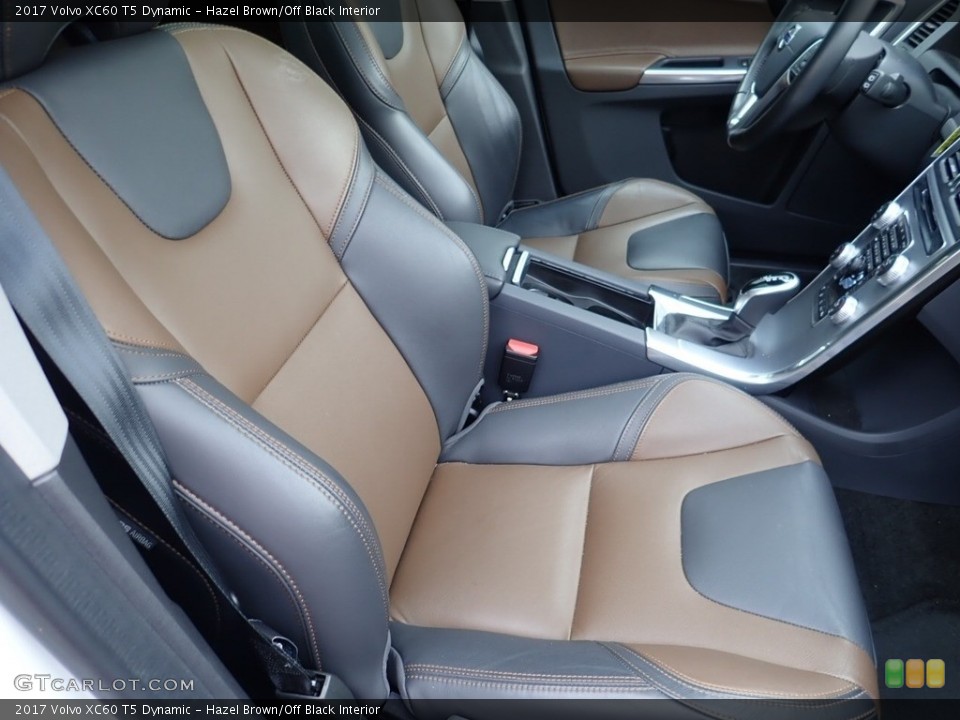 Hazel Brown/Off Black Interior Front Seat for the 2017 Volvo XC60 T5 Dynamic #138805889