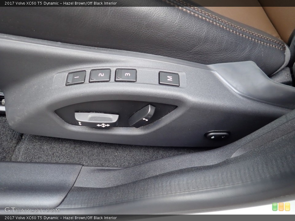 Hazel Brown/Off Black Interior Front Seat for the 2017 Volvo XC60 T5 Dynamic #138806063