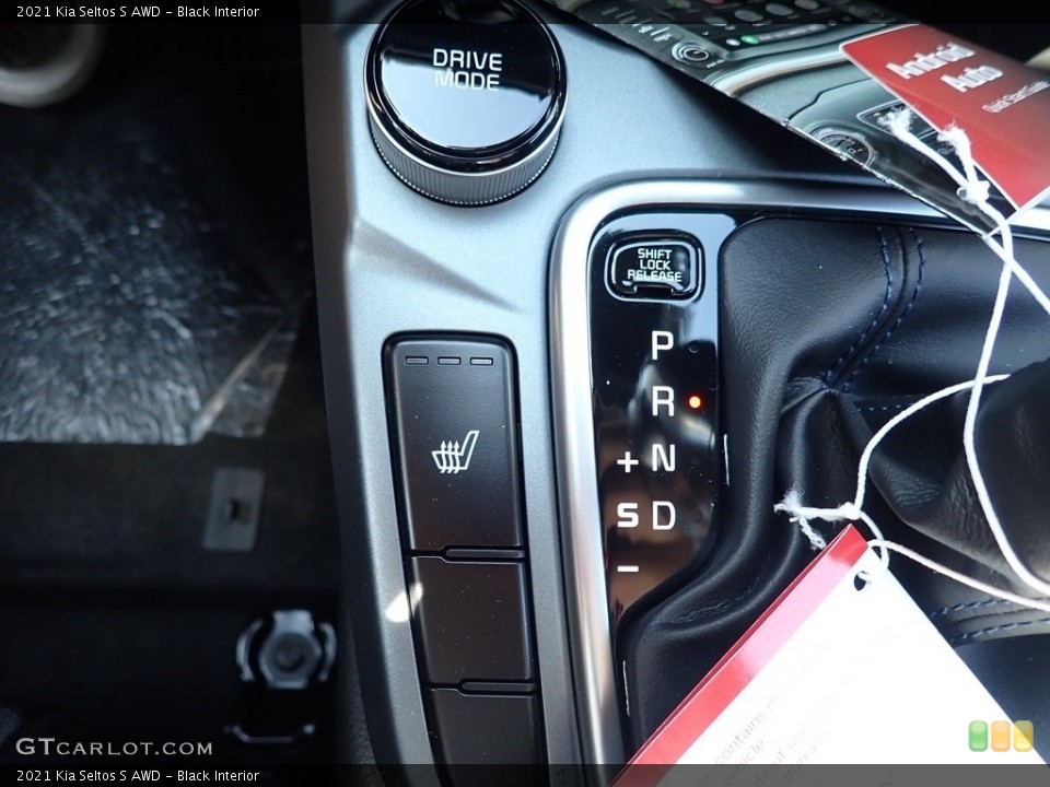 Black Interior Transmission for the 2021 Kia Seltos S AWD #138807335