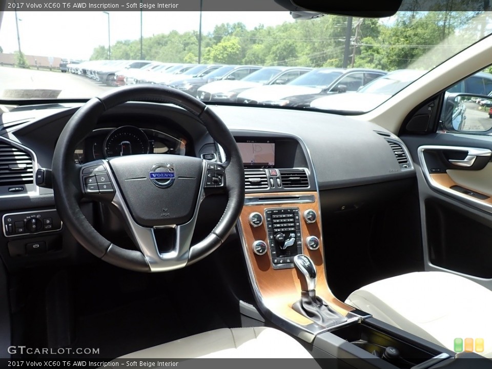 Soft Beige Interior Photo for the 2017 Volvo XC60 T6 AWD Inscription #138808400