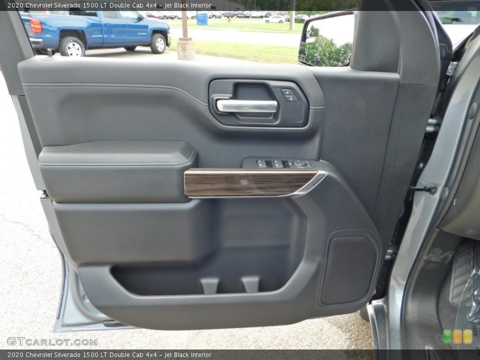 Jet Black Interior Front Seat for the 2020 Chevrolet Silverado 1500 LT Double Cab 4x4 #138809555