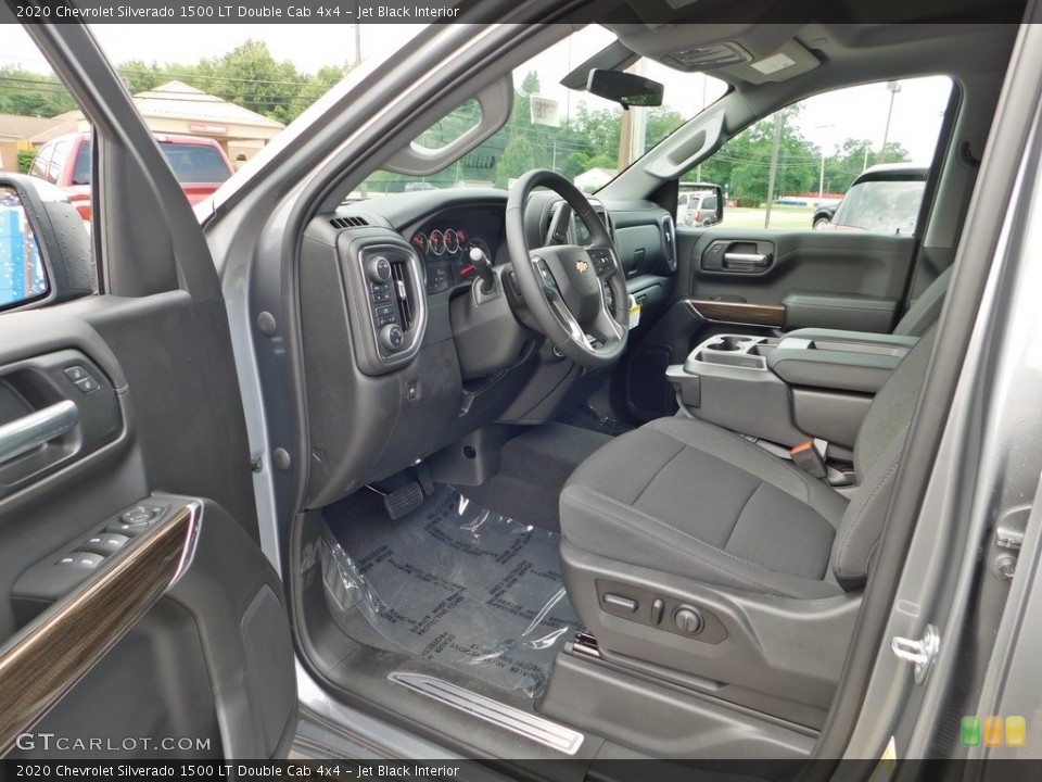 Jet Black Interior Front Seat for the 2020 Chevrolet Silverado 1500 LT Double Cab 4x4 #138809600