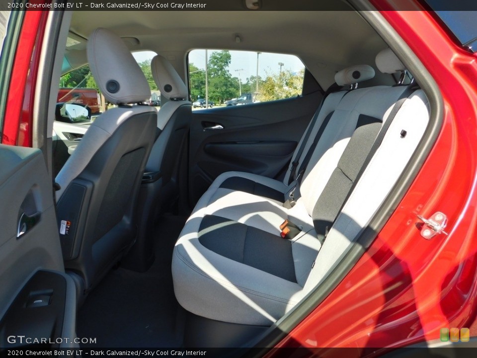 Dark Galvanized/­Sky Cool Gray Interior Rear Seat for the 2020 Chevrolet Bolt EV LT #138811187