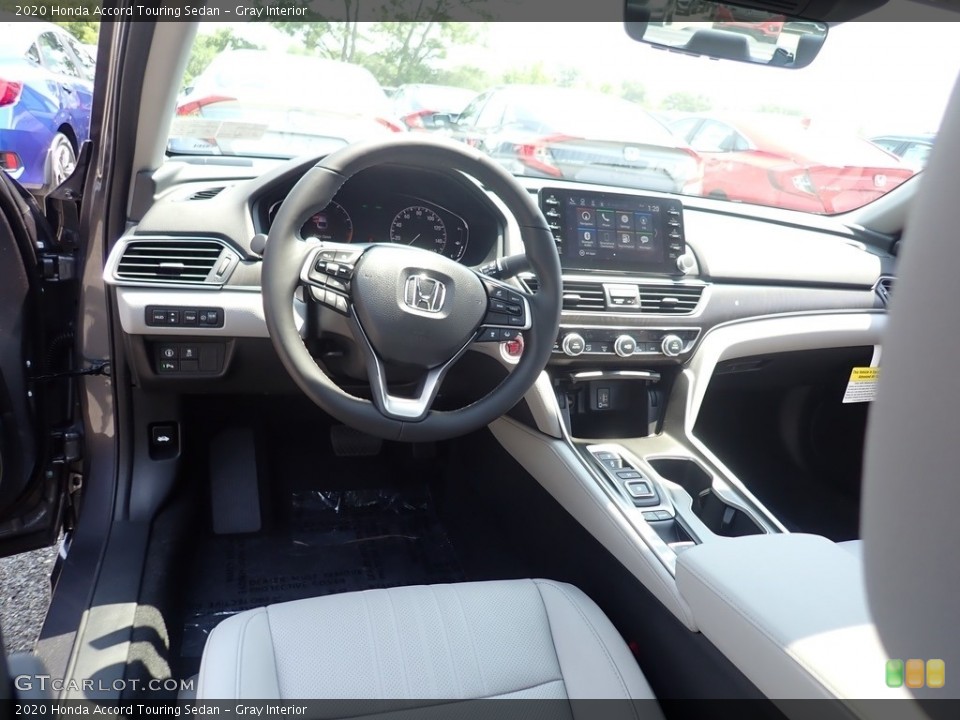 Gray Interior Dashboard for the 2020 Honda Accord Touring Sedan #138811994
