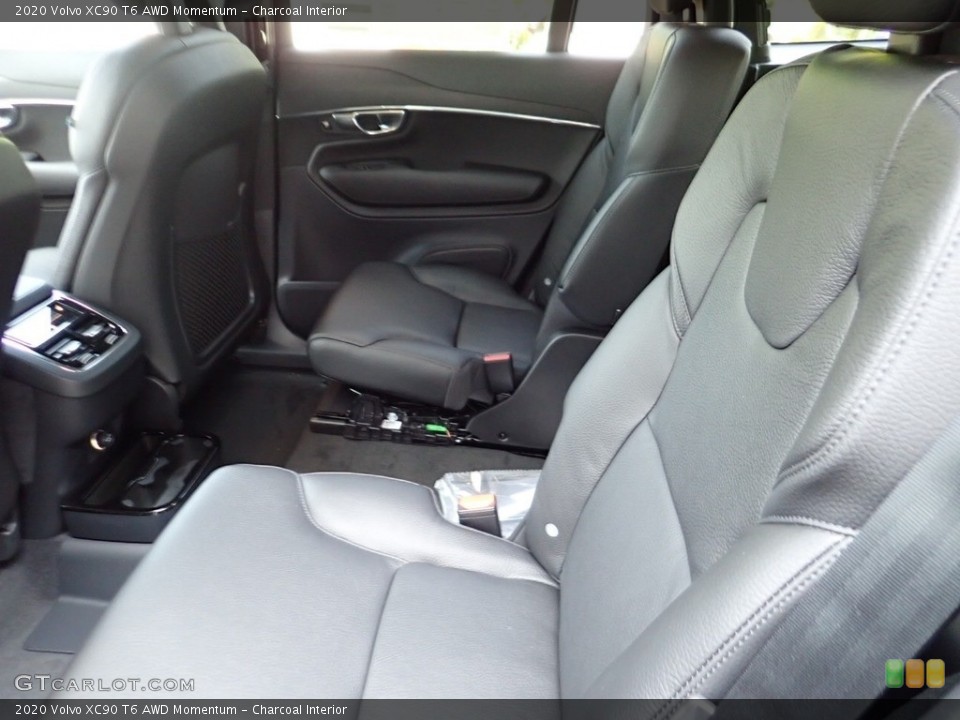 Charcoal Interior Rear Seat for the 2020 Volvo XC90 T6 AWD Momentum #138813158