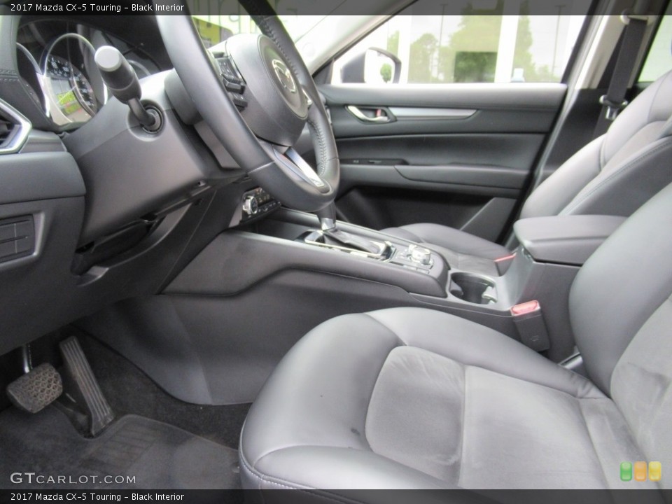 Black Interior Front Seat for the 2017 Mazda CX-5 Touring #138813899