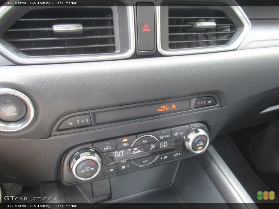 Black Interior Controls for the 2017 Mazda CX-5 Touring #138814052