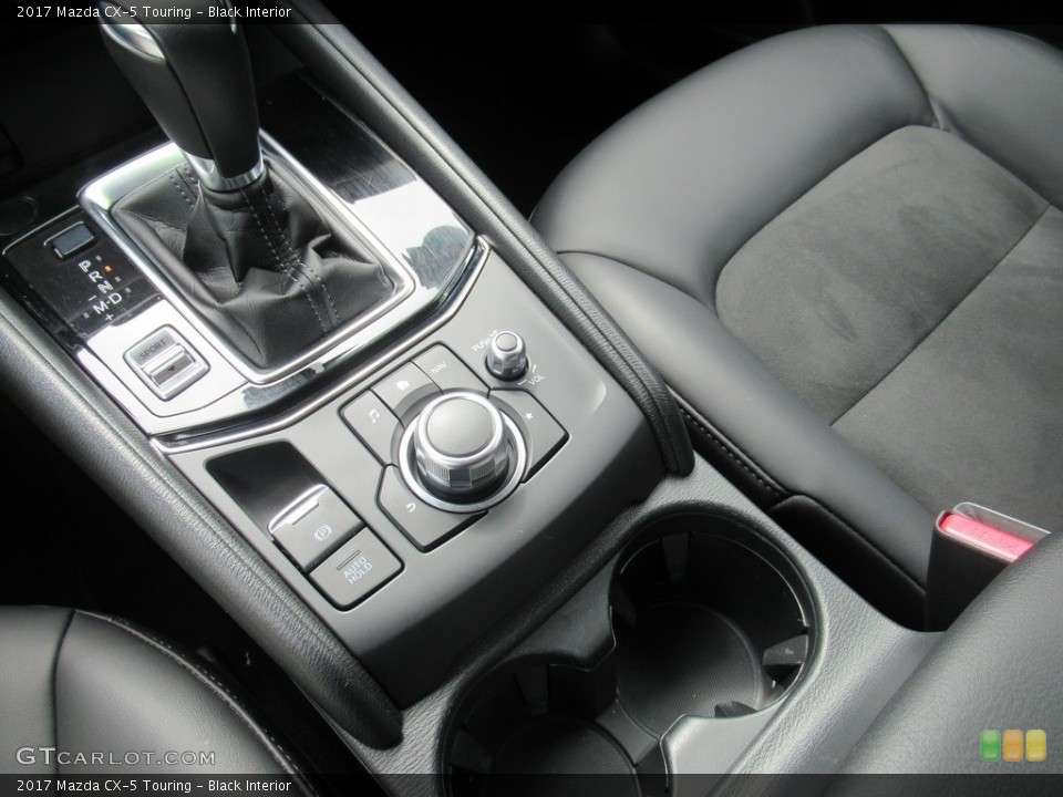 Black Interior Controls for the 2017 Mazda CX-5 Touring #138814100