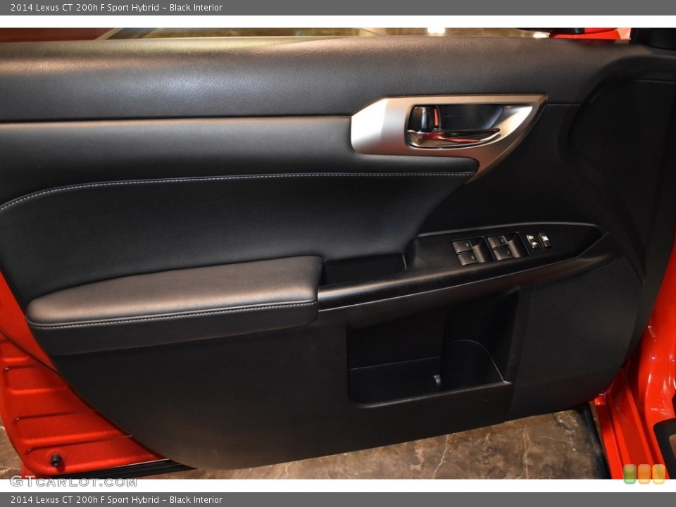 Black Interior Door Panel for the 2014 Lexus CT 200h F Sport Hybrid #138814625