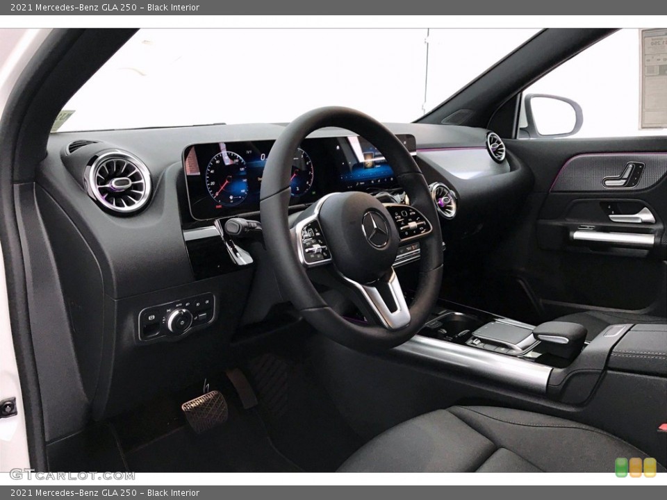 Black Interior Dashboard for the 2021 Mercedes-Benz GLA 250 #138814652
