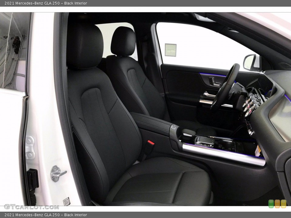 Black Interior Front Seat for the 2021 Mercedes-Benz GLA 250 #138814679