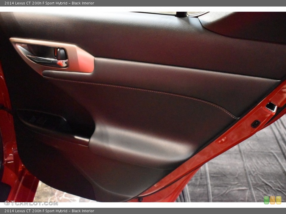 Black Interior Door Panel for the 2014 Lexus CT 200h F Sport Hybrid #138814694