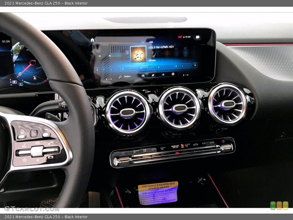 Black Interior Controls for the 2021 Mercedes-Benz GLA 250 #138814706