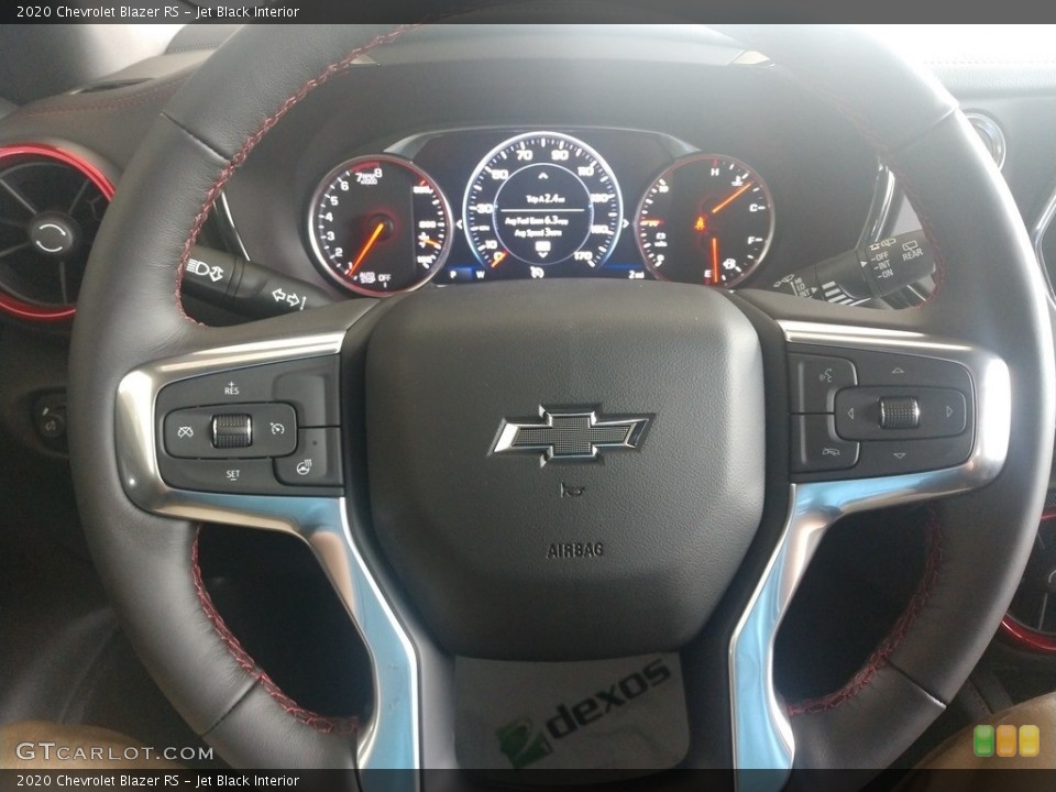 Jet Black Interior Steering Wheel for the 2020 Chevrolet Blazer RS #138819941
