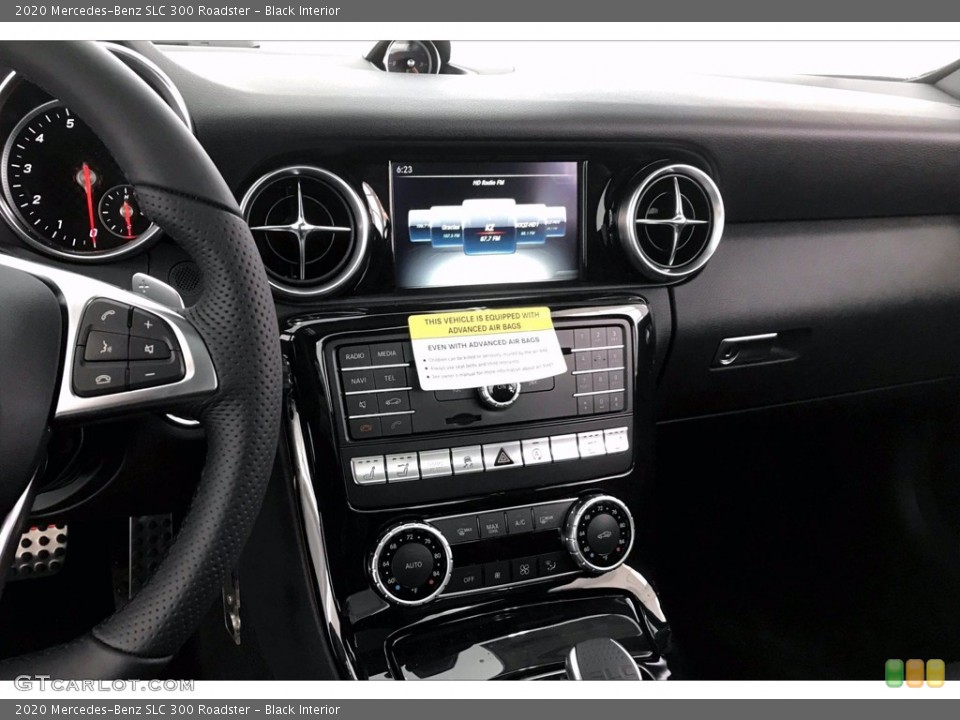 Black Interior Controls for the 2020 Mercedes-Benz SLC 300 Roadster #138822254