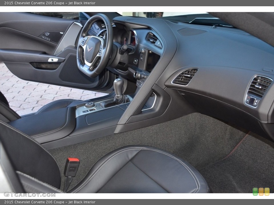 Jet Black Interior Dashboard for the 2015 Chevrolet Corvette Z06 Coupe #138822887