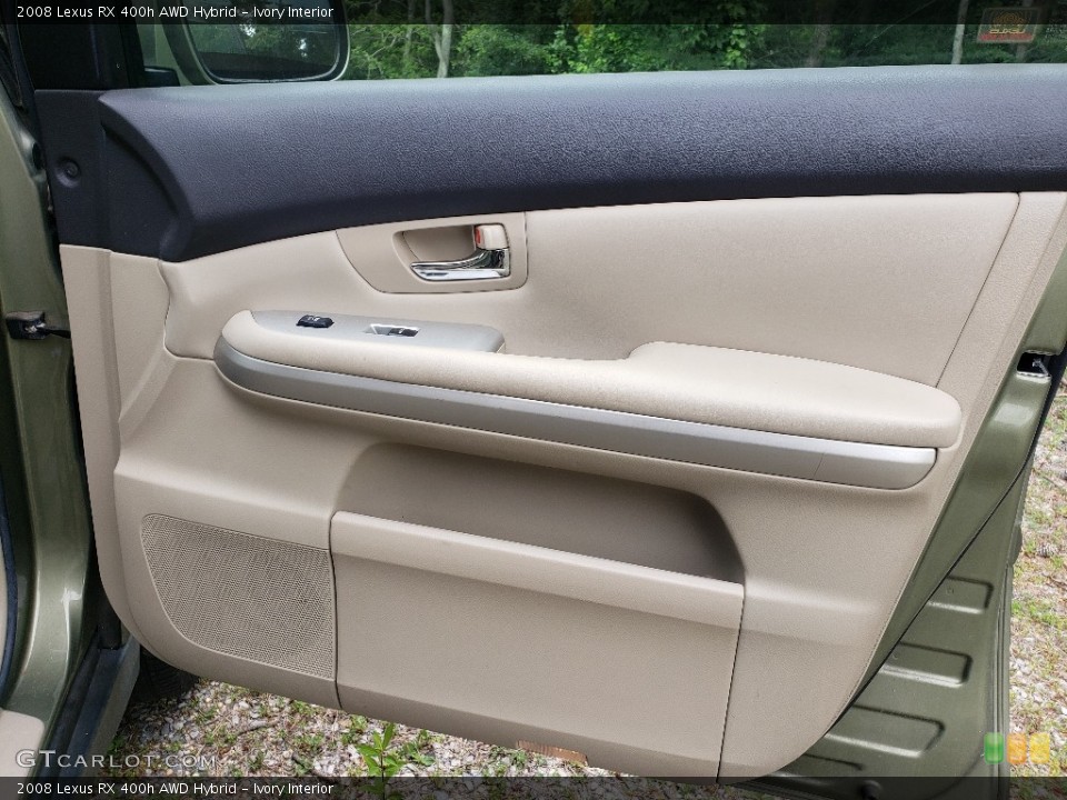 Ivory Interior Door Panel for the 2008 Lexus RX 400h AWD Hybrid #138823562