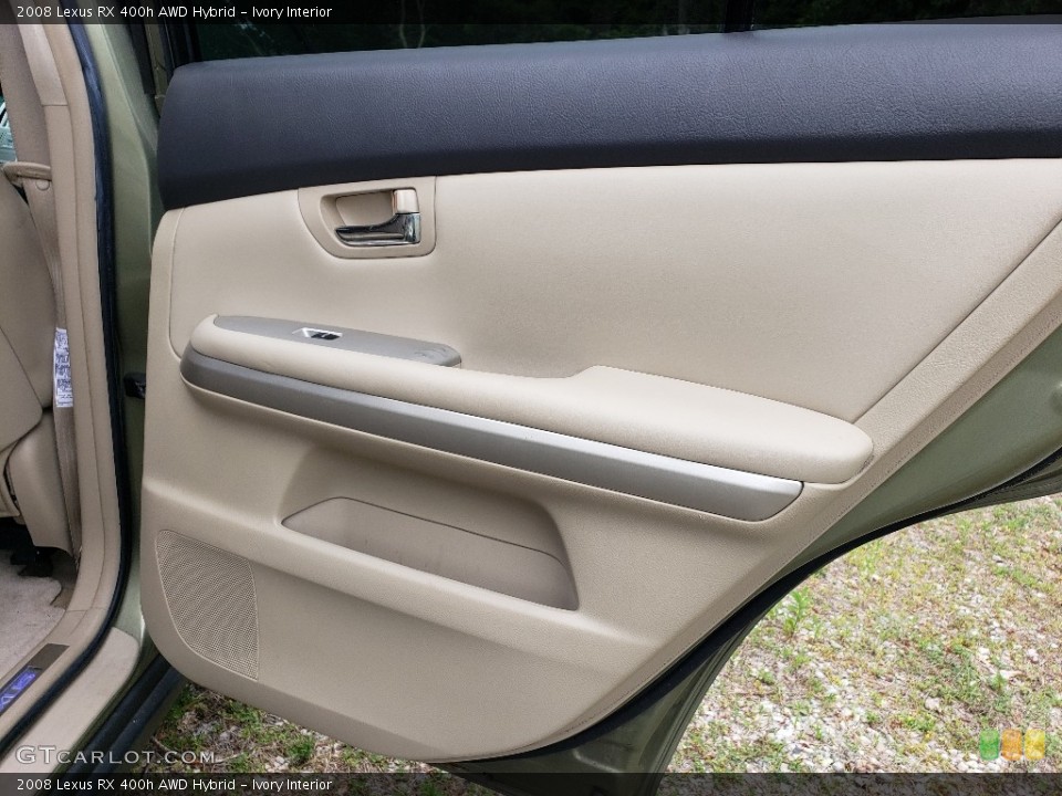 Ivory Interior Door Panel for the 2008 Lexus RX 400h AWD Hybrid #138823640