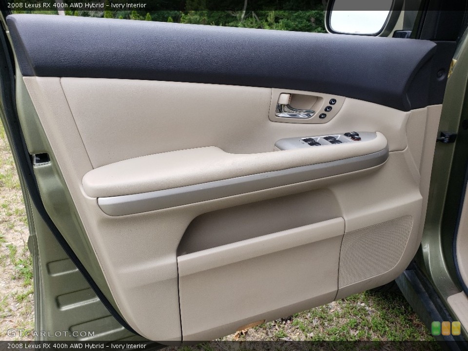 Ivory Interior Door Panel for the 2008 Lexus RX 400h AWD Hybrid #138823694