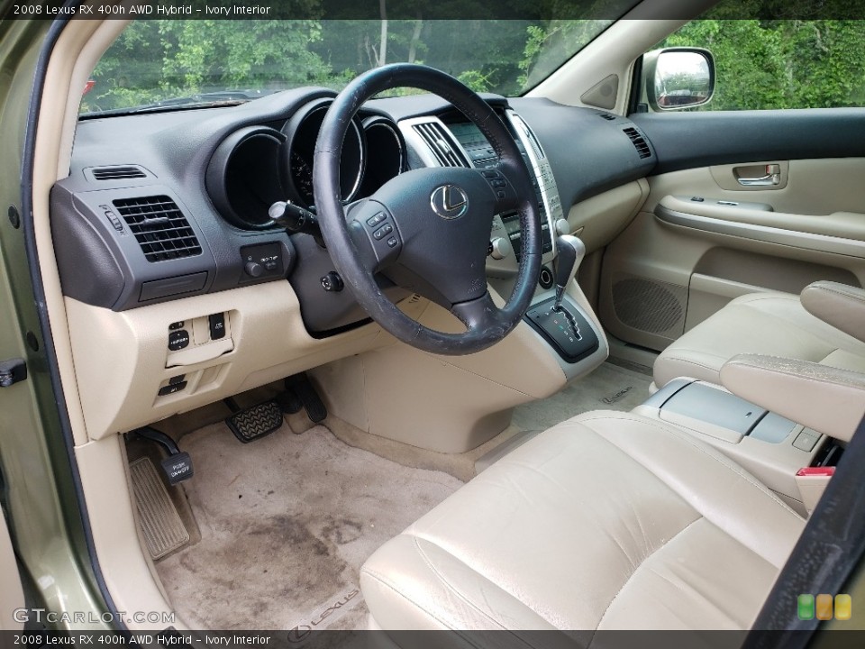 Ivory Interior Photo for the 2008 Lexus RX 400h AWD Hybrid #138823724