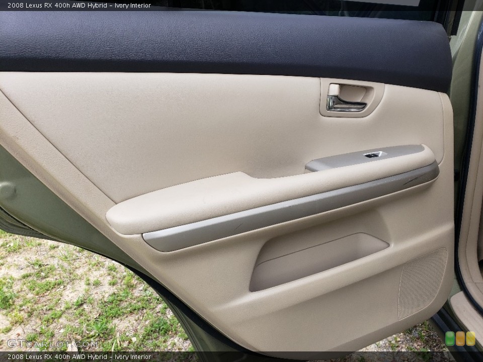 Ivory Interior Door Panel for the 2008 Lexus RX 400h AWD Hybrid #138823775