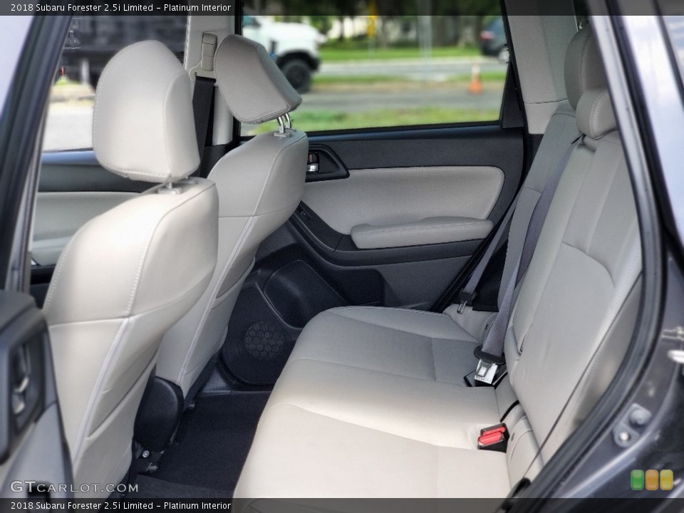 Platinum Interior Rear Seat for the 2018 Subaru Forester 2.5i Limited #138828204