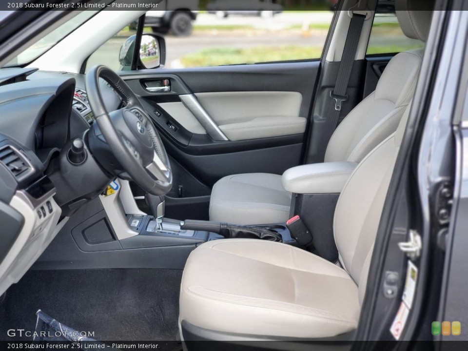 Platinum Interior Front Seat for the 2018 Subaru Forester 2.5i Limited #138828326