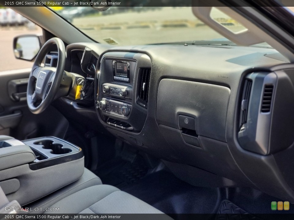 Jet Black/Dark Ash Interior Dashboard for the 2015 GMC Sierra 1500 Regular Cab #138833636