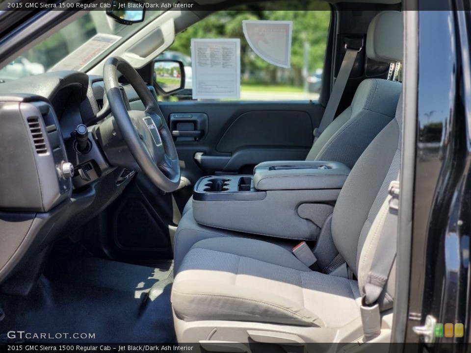 Jet Black/Dark Ash Interior Photo for the 2015 GMC Sierra 1500 Regular Cab #138833780
