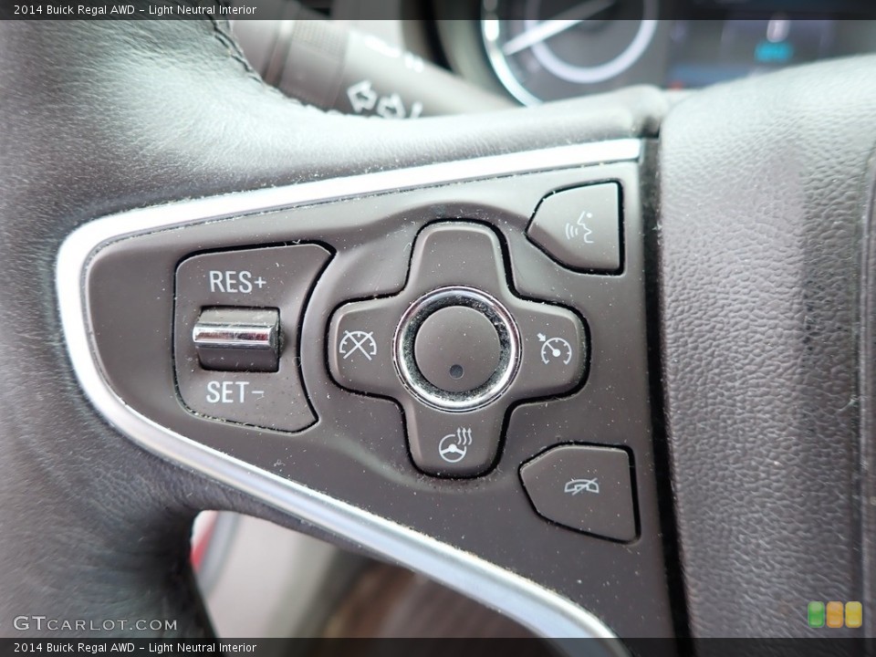 Light Neutral Interior Steering Wheel for the 2014 Buick Regal AWD #138838457