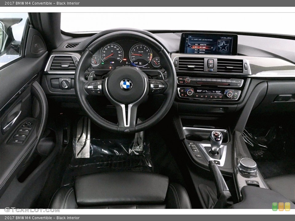 Black Interior Dashboard for the 2017 BMW M4 Convertible #138839285