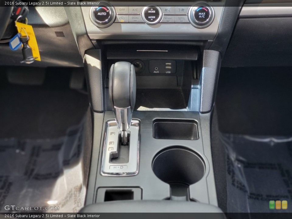 Slate Black Interior Transmission for the 2016 Subaru Legacy 2.5i Limited #138839381