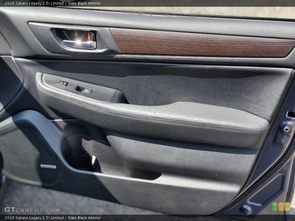 Slate Black Interior Door Panel for the 2016 Subaru Legacy 2.5i Limited #138839660