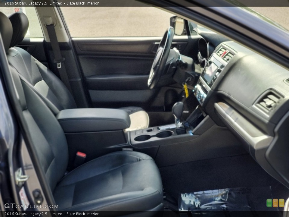 Slate Black Interior Front Seat for the 2016 Subaru Legacy 2.5i Limited #138839705