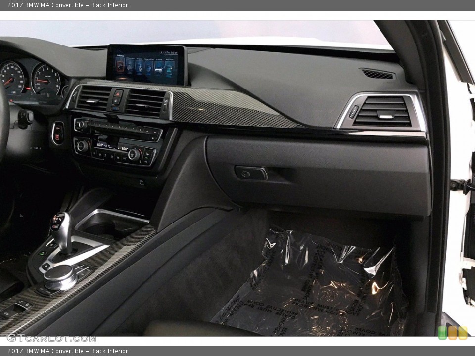 Black Interior Dashboard for the 2017 BMW M4 Convertible #138839774