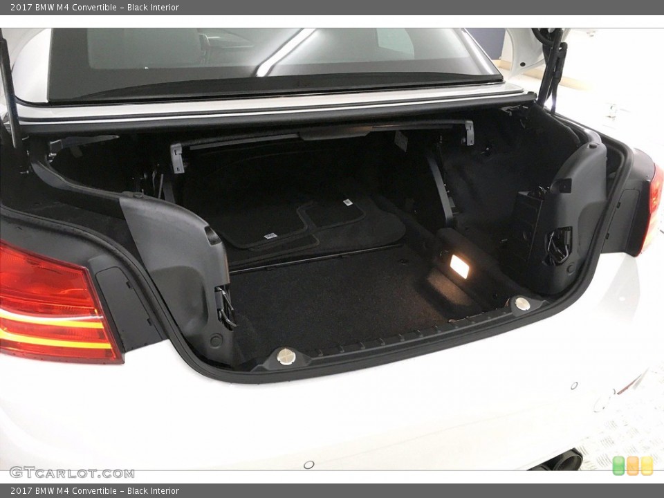 Black Interior Trunk for the 2017 BMW M4 Convertible #138839990