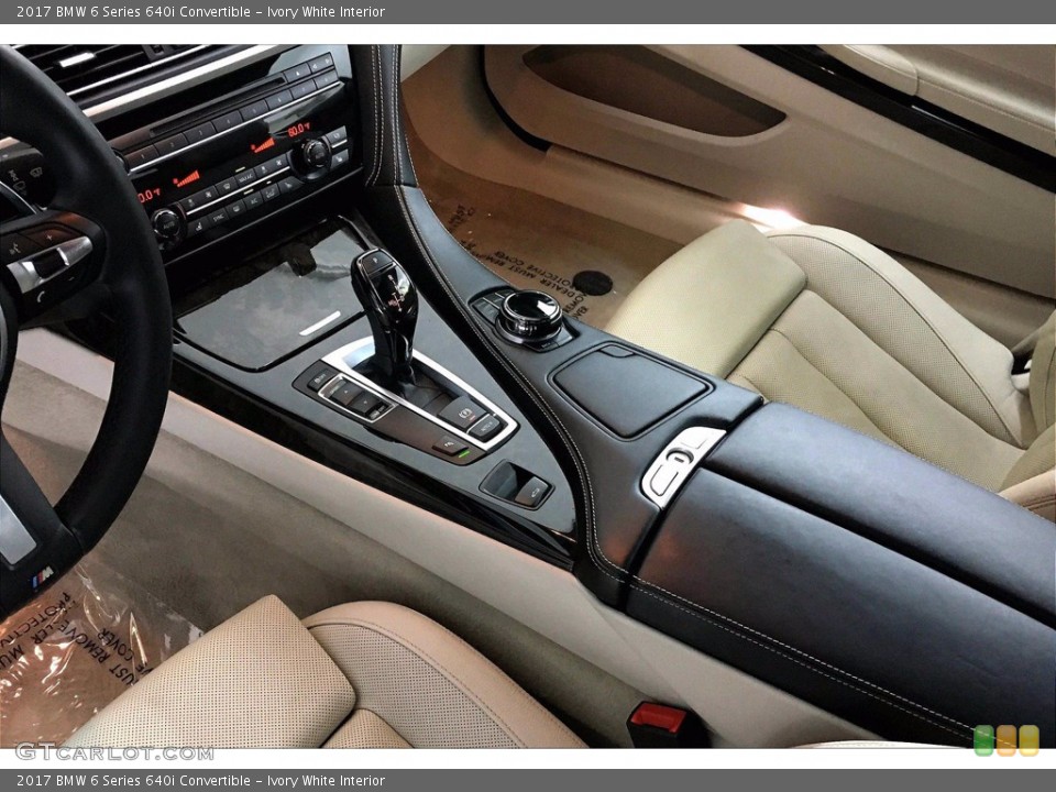 Ivory White Interior Front Seat for the 2017 BMW 6 Series 640i Convertible #138843488