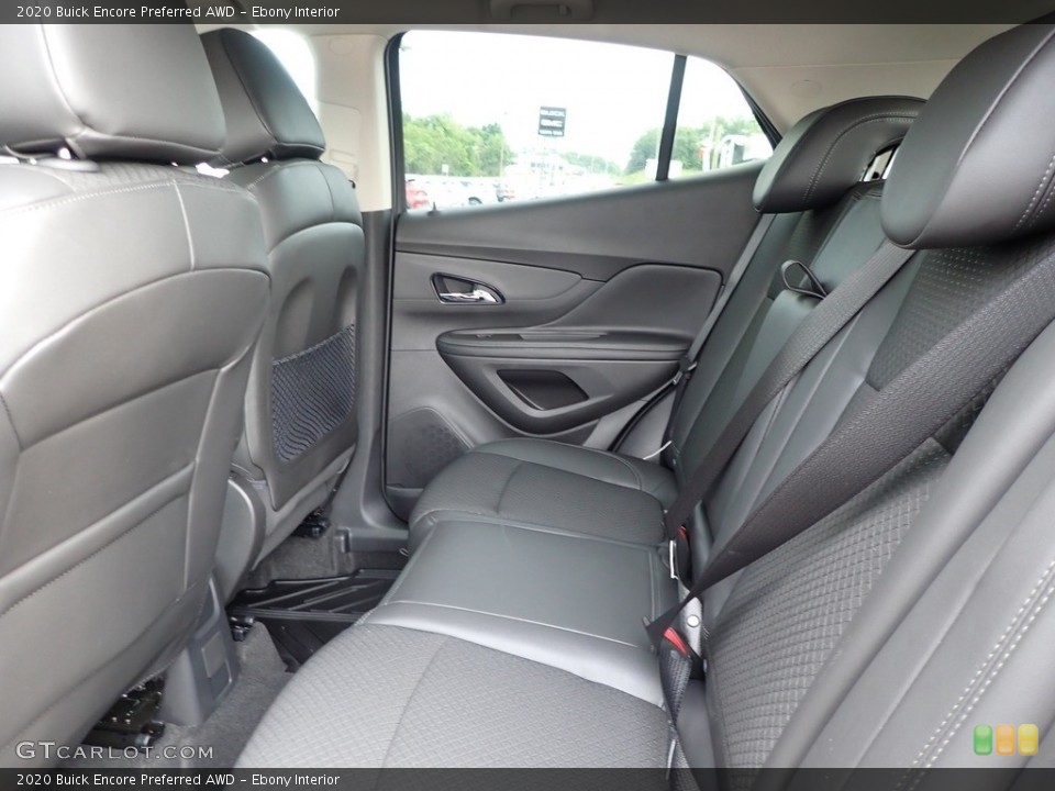 Ebony Interior Rear Seat for the 2020 Buick Encore Preferred AWD #138843758