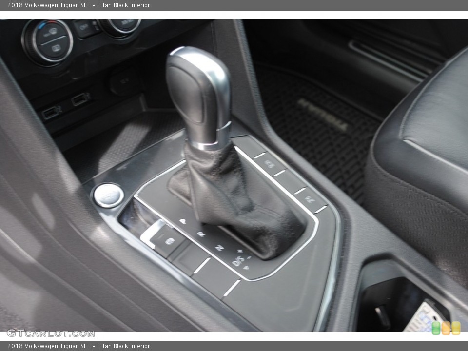 Titan Black Interior Transmission for the 2018 Volkswagen Tiguan SEL #138846074