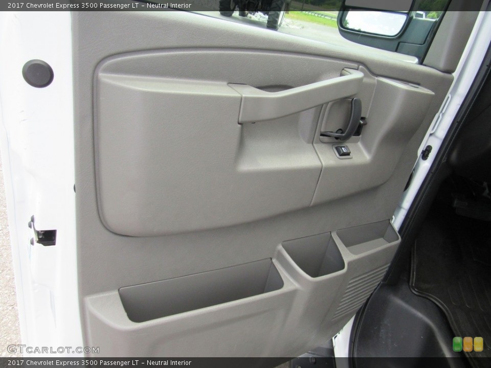 Neutral Interior Door Panel for the 2017 Chevrolet Express 3500 Passenger LT #138849620