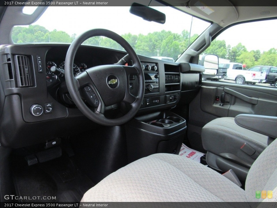 Neutral Interior Photo for the 2017 Chevrolet Express 3500 Passenger LT #138849641